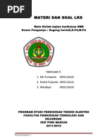 Contoh Soal Untuk Pelajaran Elektronika Dasar