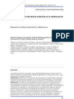 Aborto Adolescente Cuba