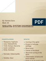 Skeletal System Disorders2