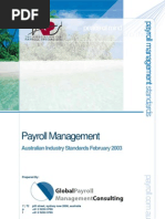 Payroll Standards