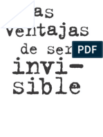 Ventajas de SER Invisible