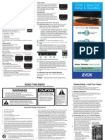 ZVOX Z-Base 555 Manuals