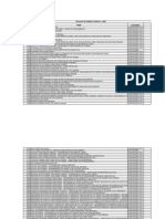 NBR - Relação de Normas Tecnicas
