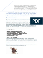 La Independencia Fue Un Proceso Que Terminó Arrastrando Consigo A Toda La Sociedad