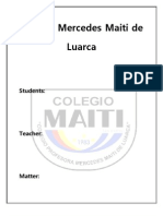 Colegio Mercedes Maiti de Luarca: Students