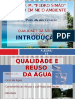 Aula01-Introdução Qualidade Agua Esgoto