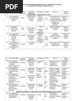 Model - Plan Anual de Formare Profesionala in Intreprindere