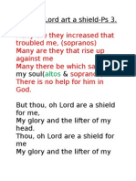 Thou O Lord