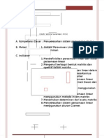 Sistem Persamaan Linear