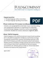 Fuld & Company PDF