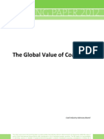 Global Value of Coal