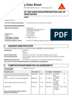 Safety Data Sheet: Identification of The Substance/Preparation and of The Company/Undertaking 1