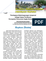 Policy Paper "Pentingnya Keberlangsungan Jampersal Sebagai Upaya Terobosan Percepatan Penurunan Angka Kematian Ibu"