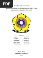 Download kedudukan perempuan dalam pembagian waris dalam sistem patrilineal suku Batak PDF by Andre Montana SN135311652 doc pdf