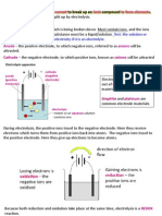 Download IGCSE Chemistry - Electrolysis by ChemistryKlipz SN135312297 doc pdf