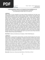 Download Faktor Kritikal Kejayaan Usahawan Dalam Perniagaan by Fairuz Ezri Faizul SN135313144 doc pdf