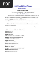 Download 1853 Most Difficult Words for GRE CAT GMAT by TB SN13531332 doc pdf