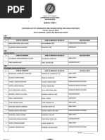 Certified List of Candidates For Congressional and Local Positions For The May 13, 2013 2013 National, Local and Armm Elections