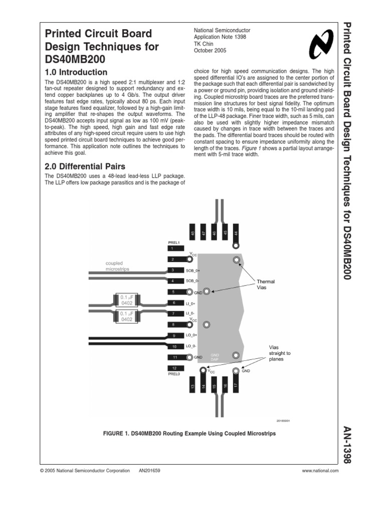 Printed Circuit Board Techniques | PDF | Capacitor | Printed Circuit Board