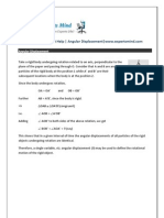 Angular Displacement