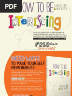 Download How to be Interesting by Capstone Publishing SN135328004 doc pdf
