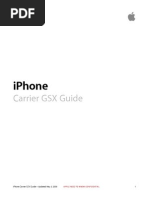 Download iPhone Carrier service Guide  by madutzu2 SN135330502 doc pdf