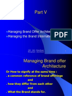 Managing Brand Offer Architecture Managing The Brand Internationaly