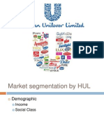 Case Study HUL Market Segmentation