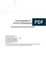 Generalized Anxiety Disorder PDF