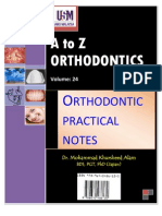 A To Z Orthodontics Vol 24 Orthodontic Practical Notes