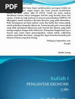 Soal Uts Pengantar Ilmu Ekonomi 1617 Pdf