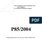 p85-2004 Normativ Pereti Din Beton Armat