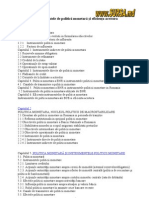 Instrumentele de Politică Monetară Şi Eficienţa Acestora