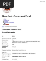 Download Esperanca Timor Oan Gets 914812400 Contract  for Supply of High Speed Diesed fuel to EDTL  by Transparency Timor SN135351909 doc pdf