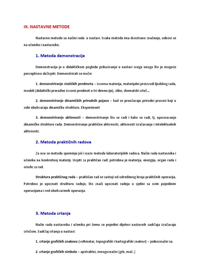 Metode Rada | PDF