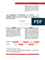 Aboites Los Movimientos Estudiantiles en Mexico