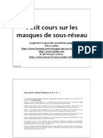 Les Masques de Sous-Reseau