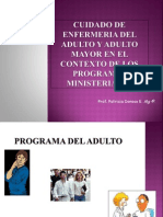 Cuidado de Enfermeria Del Adulto y Adulto Mayor Abril 2010