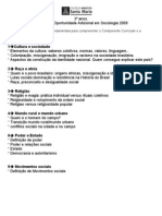 3 Ano Planoderecuperaçãoparaa Sociologia 20093 Anos