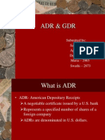 adr gdr