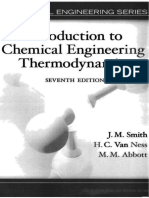 Introduction to Chemical Engineering Thermodynamics