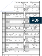 Data Sheet Control Valve