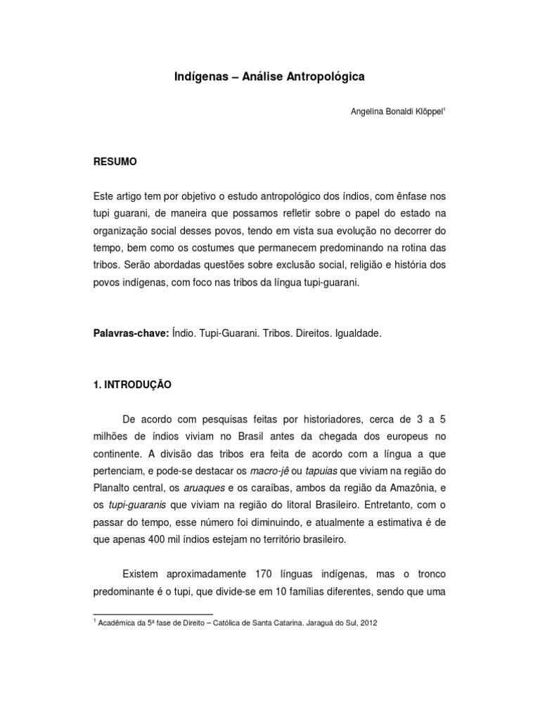 PDF) Guarani e Tupinikim : Nhewanga Guarani aegwi Tupinikim