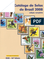 Catalogo de Selos Do Brasil 2008