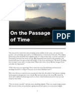 On the Passage of Time