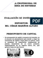 Sesión 14 - 15  Evaluación de Inversiones [Modo de compatibilidad]