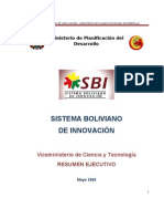 Resumen Ejecutivo SBI