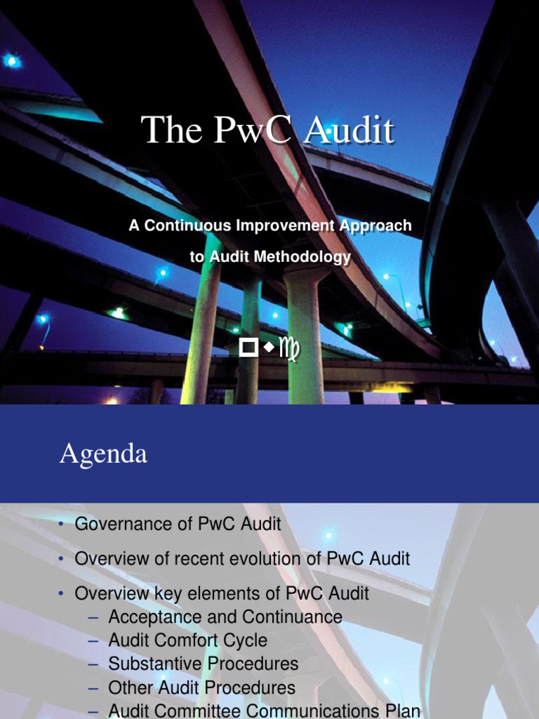 PwC Audit Methodology Overview | PDF | Pricewaterhouse Coopers | Audit