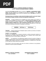 Certificado de Vigencia de Contrato