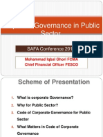 Corporate Governance SAFA Conference